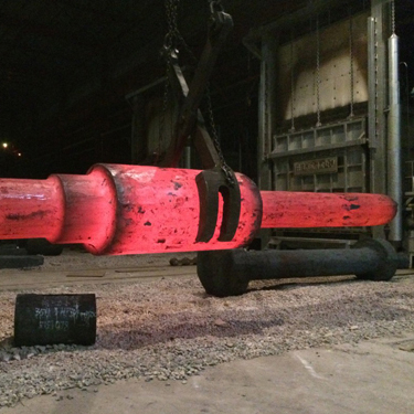 Высокопрочной легированной сталью 30КрМнСиНи2А подгонянный вал кованой стали 